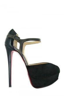 Christian Louboutin 150 Mm N°299 Suede Ankle Strap Pumps - Lyst