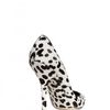 Dolce & Gabbana 110mm Leopard Printed Ponyskin Pumps in Black - Lyst