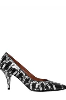 Ernesto Esposito 70mm Python and Patent Pumps - Lyst