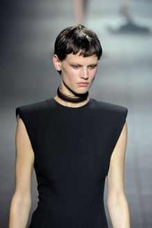 Lanvin Spring 2012 Gold Choker Necklace - Lyst