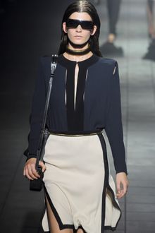 Lanvin Spring 2012 Gold Choker Necklace - Lyst
