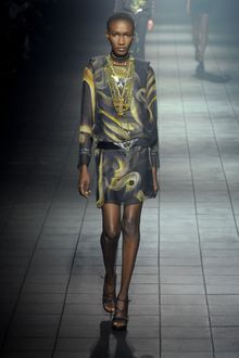 Lanvin Spring 2012 Black Platform Sandals - Lyst