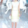 Louis Vuitton Spring 2012 Yellow Sleeveless Knee Lenght Dress with White Sheer Silk Layer in Yellow - Lyst