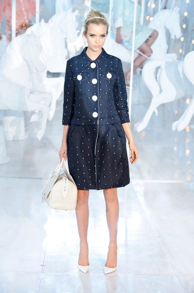 Louis Vuitton Spring 2012 White Crocodile Leather Tote Bag in White - Lyst