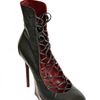 Nina Ricci 120mm Calfskin Lace Up Boots in Purple (black) - Lyst