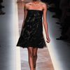 Valentino Spring 2012 Sheer Black Sleeveless Cocktail Dress With Floral Print Detail  in Black - Lyst
