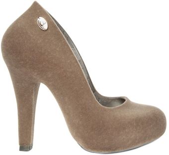Vivienne Westwood 100mm Rubber Suede Melissa Pumps - Lyst