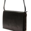 Chloé Rachel Silk and Leather Envelope Clutch in Black - Lyst