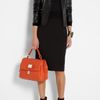 D&g Black Leather Panelled Jacket in Black - Lyst
