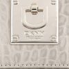 Dkny Crocodileeffect Leather Shoulder Bag in Beige (gray)