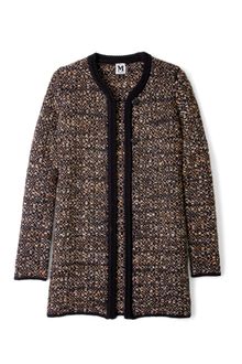 M Missoni Multicoloured Bouclé Cardigan Coat - Lyst