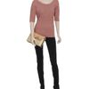 Opening Ceremony Virgin Woolblend Knit Sweater with Scoop Back in Pink - Lyst