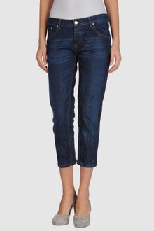 Prada Sport Denim Capris - Lyst