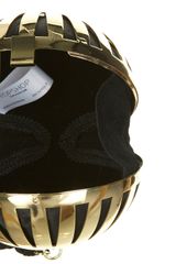 Topshop Sphere Cage Tassel Metal Bag