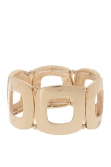 ASOS Collection Asos Open Squares Stretch Bracelet - Lyst