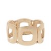 Asos Collection Asos Open Squares Stretch Bracelet in Gold - Lyst