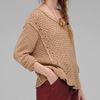 Free People Laguna Coast Pullover in Beige (camel) - Lyst