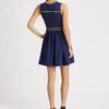Jason Wu Techno Jersey Dress in Blue (navy) - Lyst