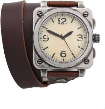 ASOS Collection Asos Wrap-around Leather Watch - Lyst