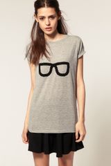 ASOS Collection Asos T-shirt with Geek Chic Tape Detail