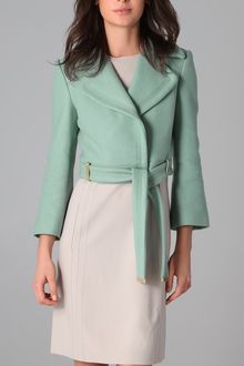 Diane Von Furstenberg Mikhaila Cropped Jacket - Lyst