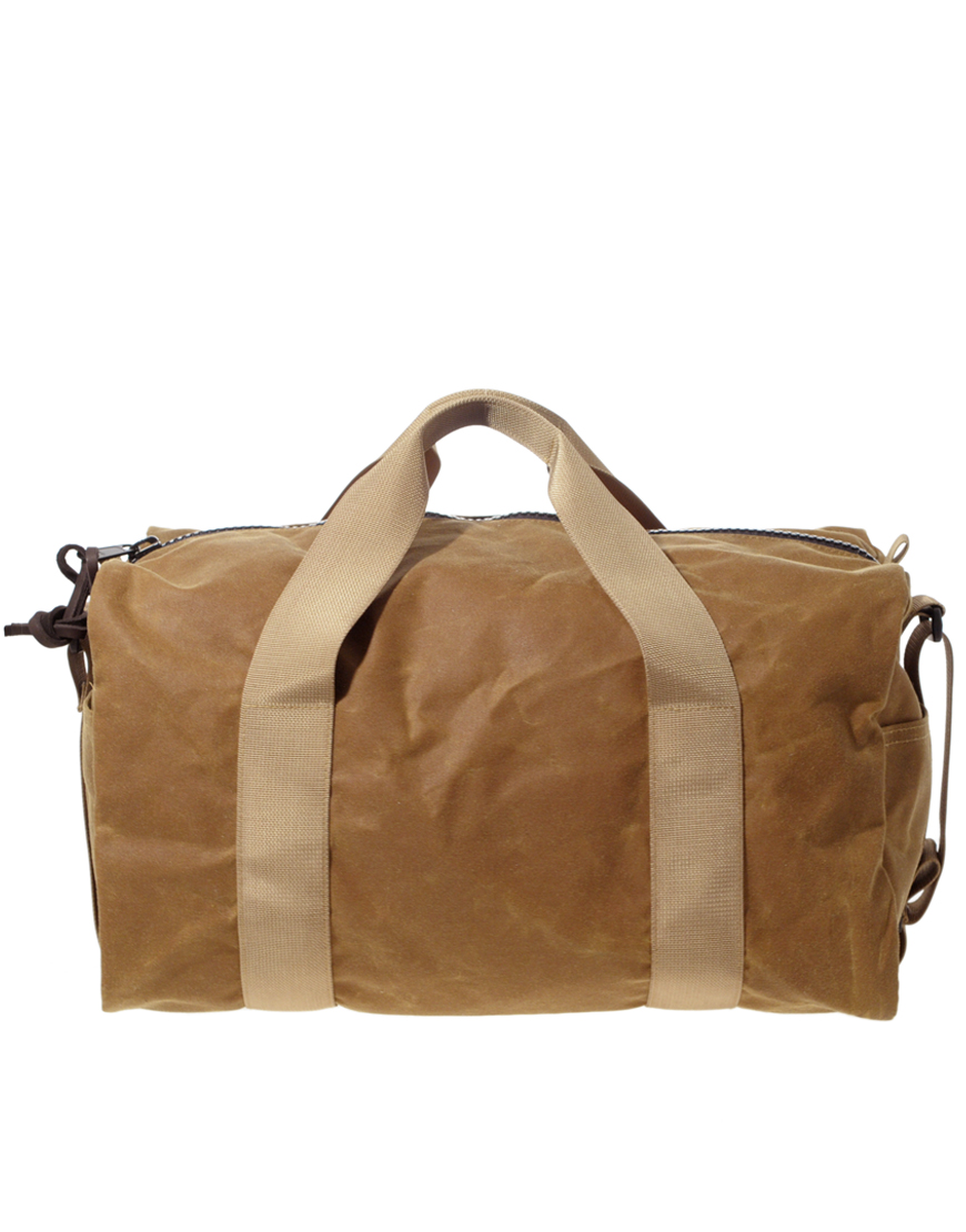 Filson Small Duffle Bag in Beige for Men (khaki) | Lyst