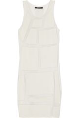 Kimberly Ovitz Stretch-mesh Paneled Dress