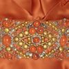 Marchesa Embellished Silkorganza Dress in Orange - Lyst