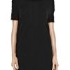 Acne Niki Cutout Stretchcrepe Dress in Black - Lyst