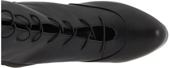 Alexander McQueen Lace Up Bootie - Lyst