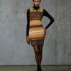Edun Jacquard Sweater Tank Tunic in Brown - Lyst