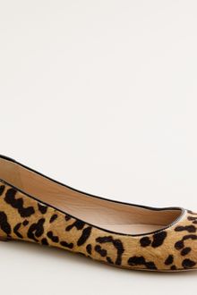J.Crew Nora Calf Hair Ballet Flats - Lyst