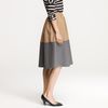 J.crew Twotone Circle Skirt in Gray (saddle) - Lyst