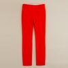 J.crew Minnie Pant in Stretch Twill in Red (vibrant flame) - Lyst