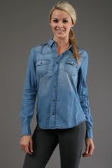 Joe's Jeans Sexy Western Shirt in Mia