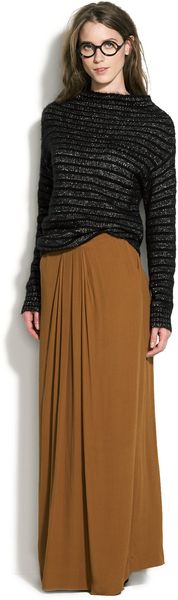 Madewell Midnight Pillar Skirt - Lyst