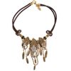 Roberto Cavalli Rapacious Bird Necklace in Brown - Lyst