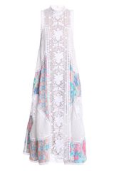Zimmermann Idyllic Guipure Paneled Dress
