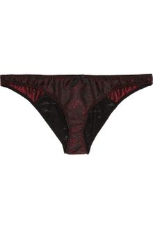 Agent Provocateur Eugenie French Jacquard Briefs - Lyst