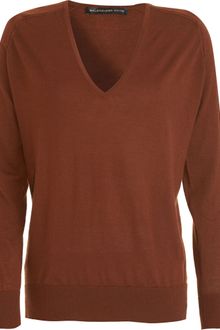 Balenciaga V-neck Sweater - Lyst