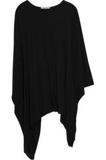 Helmut Lang Oversized Jersey Asymmetric Top - Lyst