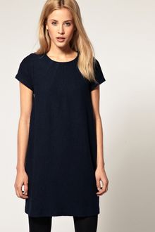 ASOS Collection Asos Elliptical Dress in Wool - Lyst