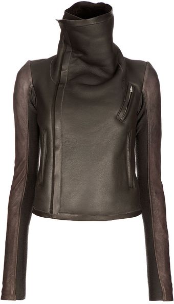Rick Owens Biker Jacket - Lyst