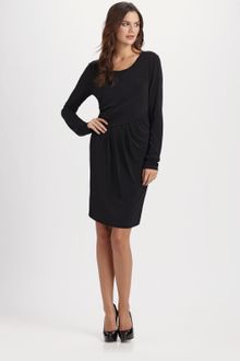 DKNY Draped Dress - Lyst