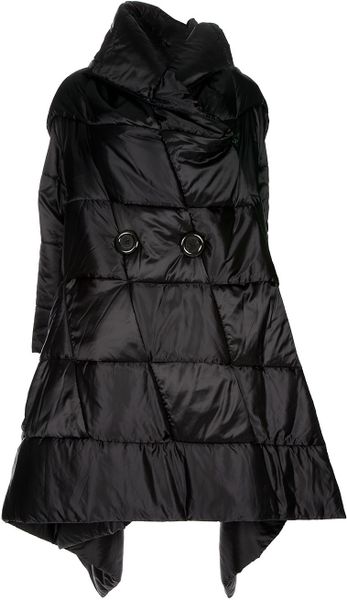 Issey Miyake Asymmetric Jacket in Black - Lyst