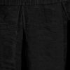Zac Posen Pleated Crepe Aline Skirt in Black - Lyst