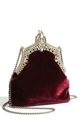 House Of Harlow Rey Velvet Pouch