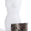 French Connection Secret Faux Leather Clutch in Beige (natural snake) - Lyst