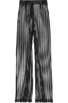 Agent Provocateur Marcia Striped Tulle Pajama Pants - Lyst