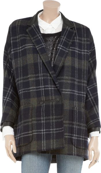 rag and bone plaid jacket